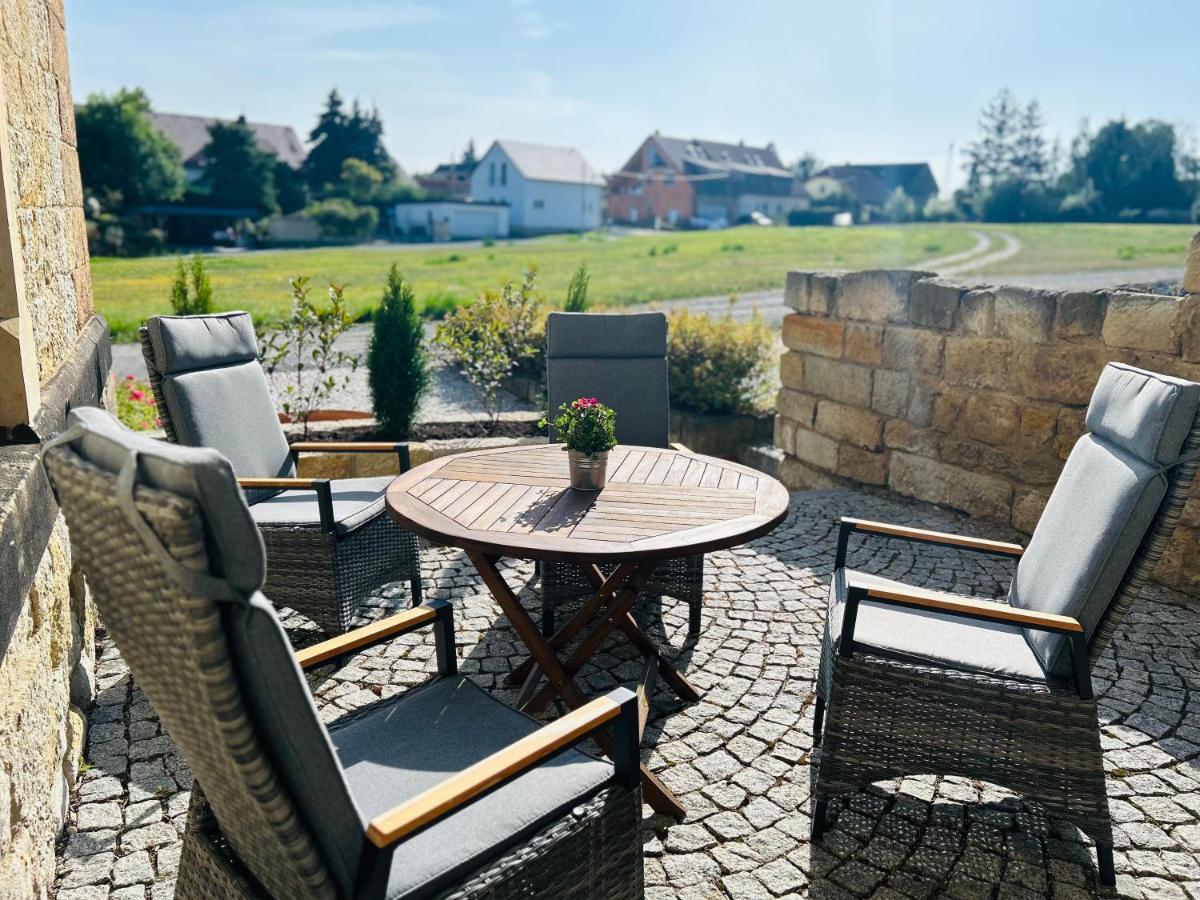 Schlosspark Apartment I 80Qm I 3 Betten I Bei Dresden 海德瑙 外观 照片